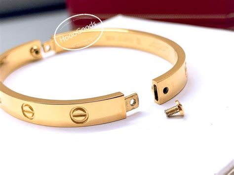 cartier love bracelet screw system.